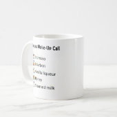 Das Weck-Up-Call-Rezept des Herrn Kaffeetasse (Vorderseite Links)