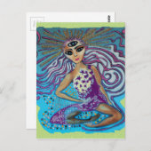 Das Wecken Postkarte (Vorne/Hinten)