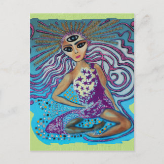 Das Wecken Postkarte