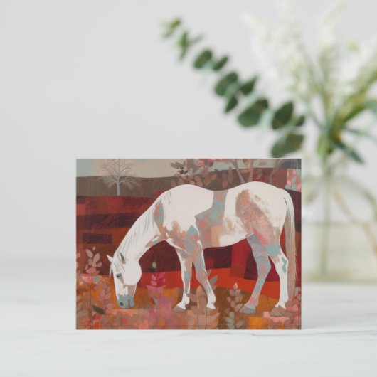 Das Weiden Postkarte (Stehend Vorderseite)