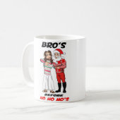 Das Weihnachten Bros Kaffeetasse (Vorderseite Links)