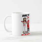 Das Weihnachten Bros Kaffeetasse (Links)