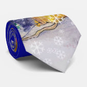 Das Weihnachten des Tieres Krawatte (Gerollt)