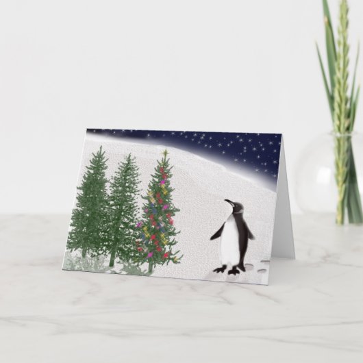 Das Weihnachten eines Pinguins (Vorderseite)