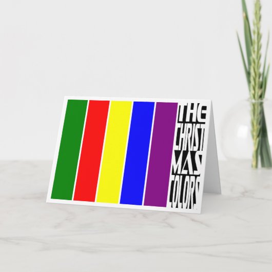 DAS WEIHNACHTEN FÄRBT… (Vorderseite)