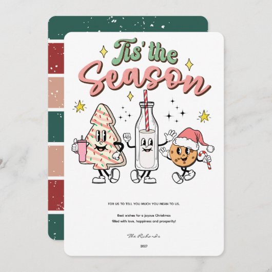 Das Weihnachten in der Saison (Vorne/Hinten)