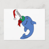 Das Weihnachten Narwhal (Vorderseite)