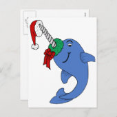 Das Weihnachten Narwhal (Vorne/Hinten)