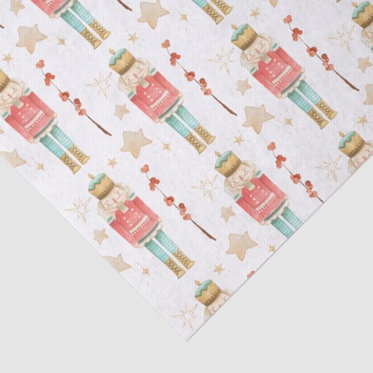 Das weihnachtliche Nutcracker-Tissue Seidenpapier (Detail)
