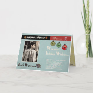 Das Weihnachtsalbum der 60er Jahre Feiertagskarte