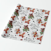 Das Weihnachtsangebot Weihnachtslicht Mistletoe Geschenkpapier (Ungerollt)