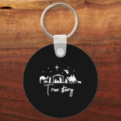 Das Weihnachtsbaby Schlüsselanhänger (Vorderseite)