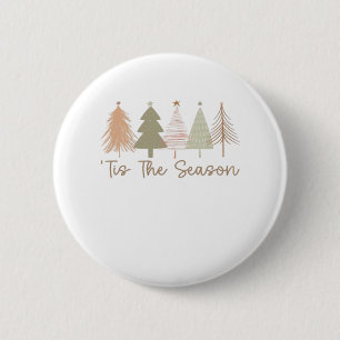 Das Weihnachtsbaum der Jahreszeit Whimsikale Weihn Button