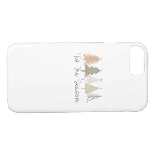 Das Weihnachtsbaum der Jahreszeit Whimsikale Weihn Case-Mate iPhone Hülle (Rückseite (Horizontal))