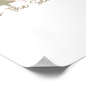 Das Weihnachtsbaum der Jahreszeit Whimsikale Weihn Poster (Ecke)