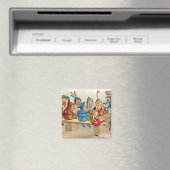 Das Weihnachtsessen der Brownie Magnet (In Situ (Geschirrspüler))