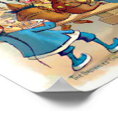 Das Weihnachtsessen der Brownie Poster (Ecke)