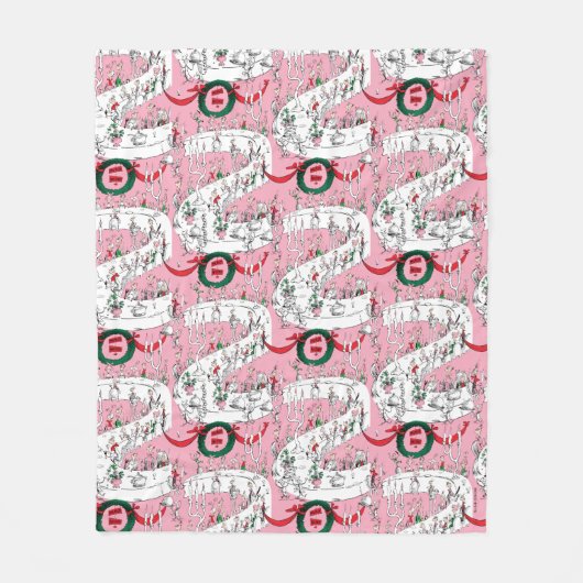 Das Weihnachtsfest der Whos Fleecedecke (Vorderseite)