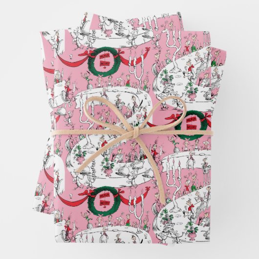 Das Weihnachtsfest der Whos Geschenkpapier Set (Beispiel)