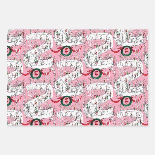 Das Weihnachtsfest der Whos Geschenkpapier Set (Vorderseite)