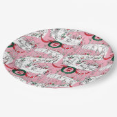 Das Weihnachtsfest der Whos Pappteller (Schrägansicht)