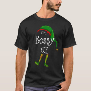 Das Weihnachtsfest des Bossy Elf, das auf das Weih T-Shirt