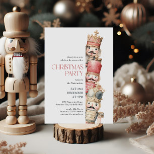 Das Weihnachtsfest des Peeking Nutcrackers - Party Einladung