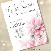 Das Weihnachtsfest in Poinsettia ist das Weihnacht Einladung