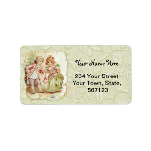 Das Weihnachtsgebäck - Francis Brundage Adressaufkleber