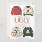 Das Weihnachtsgebäck wird bald zu einem üppigen Sw Einladung (Vorderseite)