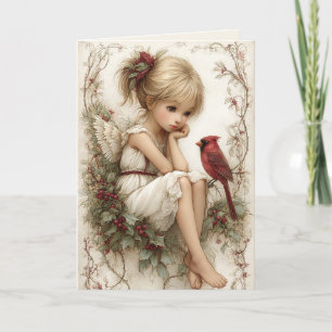 Das Weihnachtsgebet eines Kardinals Feiertagskarte