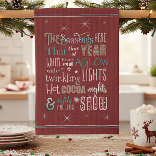 Das Weihnachtsgedicht ID593 Geschirrtuch