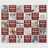 Das Weihnachtsgeschenk für den Spaß im Foto Geschenkpapier (Flach)