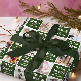Das Weihnachtsgeschenk für den Spaß im Foto Geschenkpapier