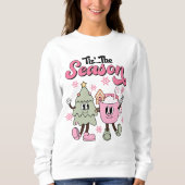 Das Weihnachtsjubiläum, Niedlicher Feiertag Sweatshirt (Vorderseite)