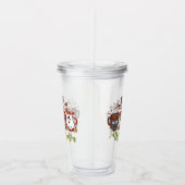 "Das Weihnachtskaffee Acryltrinkbecher (Rechts)