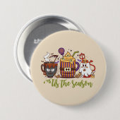 "Das Weihnachtskaffee Button (Vorne & Hinten)