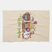 "Das Weihnachtskaffee Geschirrtuch (Horizontal)