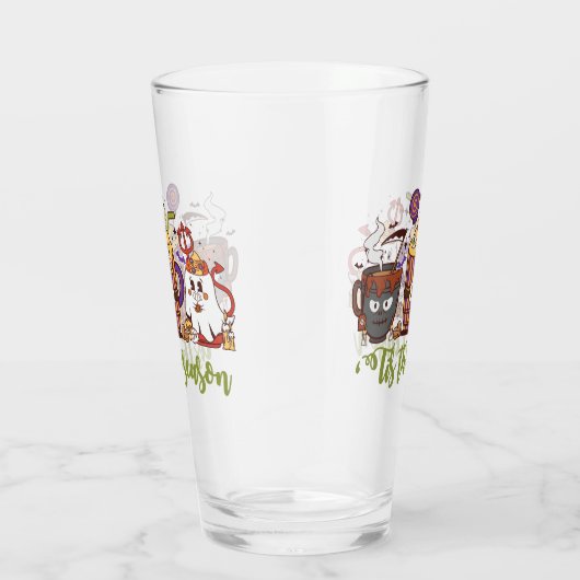"Das Weihnachtskaffee Glas (Rechts)