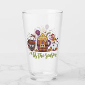 "Das Weihnachtskaffee Glas (Vorderseite)