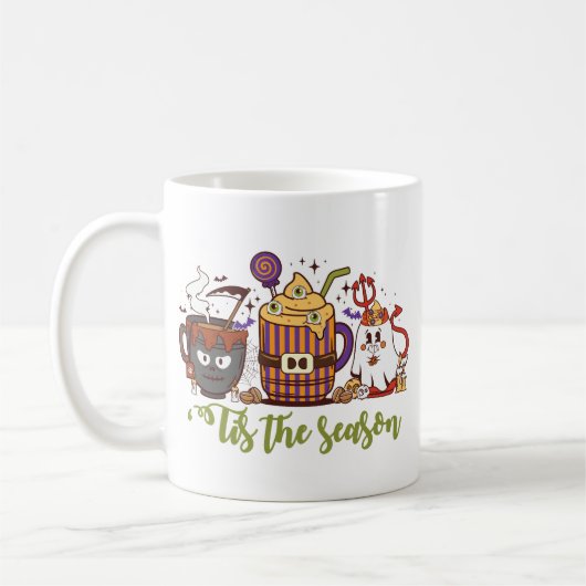 "Das Weihnachtskaffee Kaffeetasse (Links)