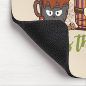 "Das Weihnachtskaffee Mousepad (Ecke)