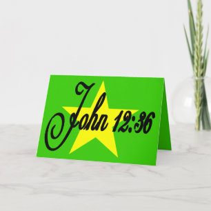 DAS WEIHNACHTSlicht… Feiertagskarte