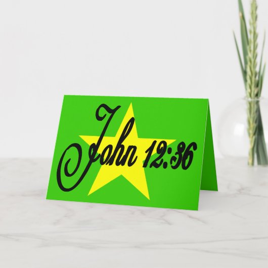 DAS WEIHNACHTSlicht… Feiertagskarte (Vorderseite)