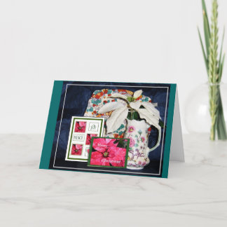 Das Weihnachtslied Feiertagskarte