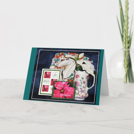 Das Weihnachtslied Feiertagskarte (Vorderseite)