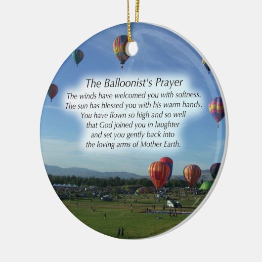 Das Weihnachtsschmuck des Balloonisten (Links)