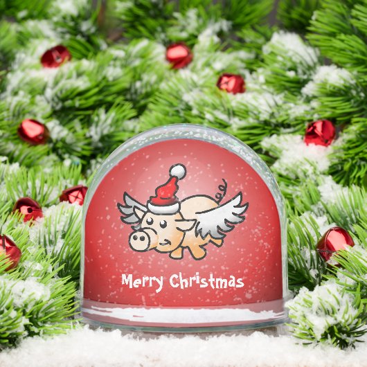 Das Weihnachtsschwein Schneekugeln (Weihnachten)