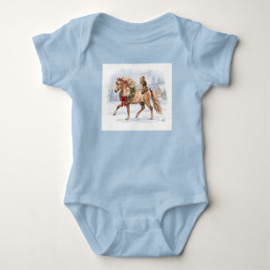 Das Weihnachtsteam - Maggie und Nari Baby Strampler