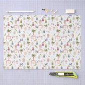 Das Weihnachtsweihnachtswrapping Paper der Krippe Seidenpapier (Handwerk)